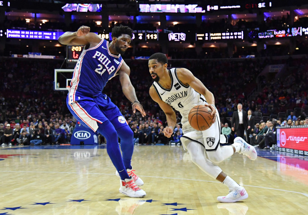 Sixers playing the Nets in March