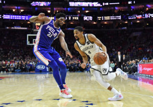 Sixers playing the Nets in March
