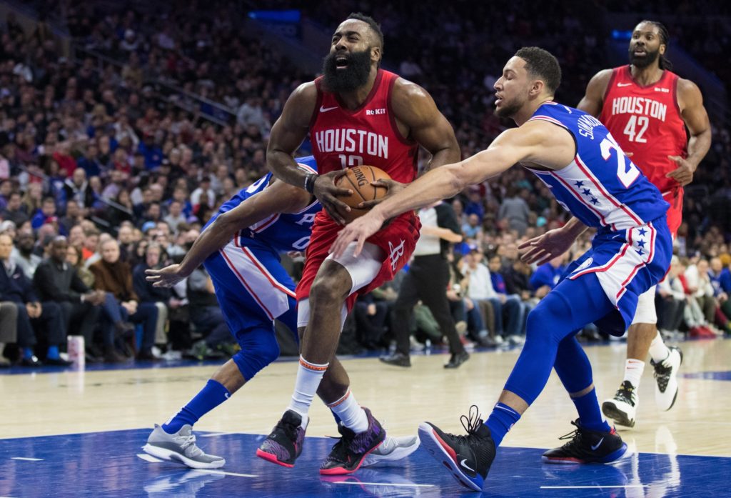 sixers rockets odds
