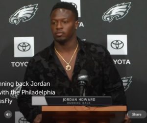 Jordan Howard introduced as Philadelphia Eagle