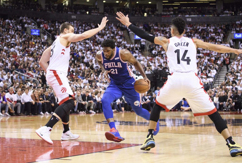 Joel Embiid in game 5