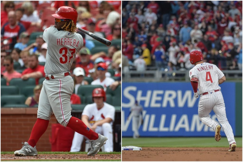 Odubel Herrera and Scott Kingery