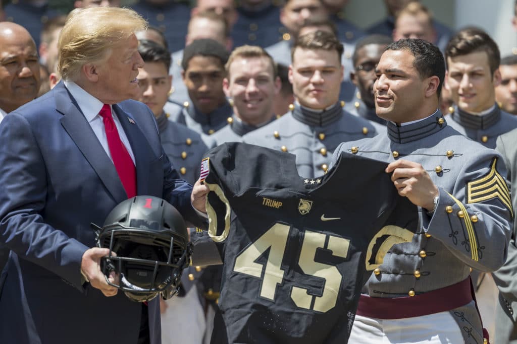 Trump at White House