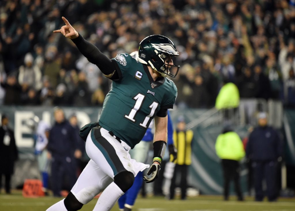 eagles cowboys line