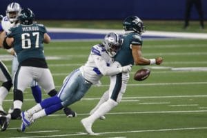 eagles washington line week 17