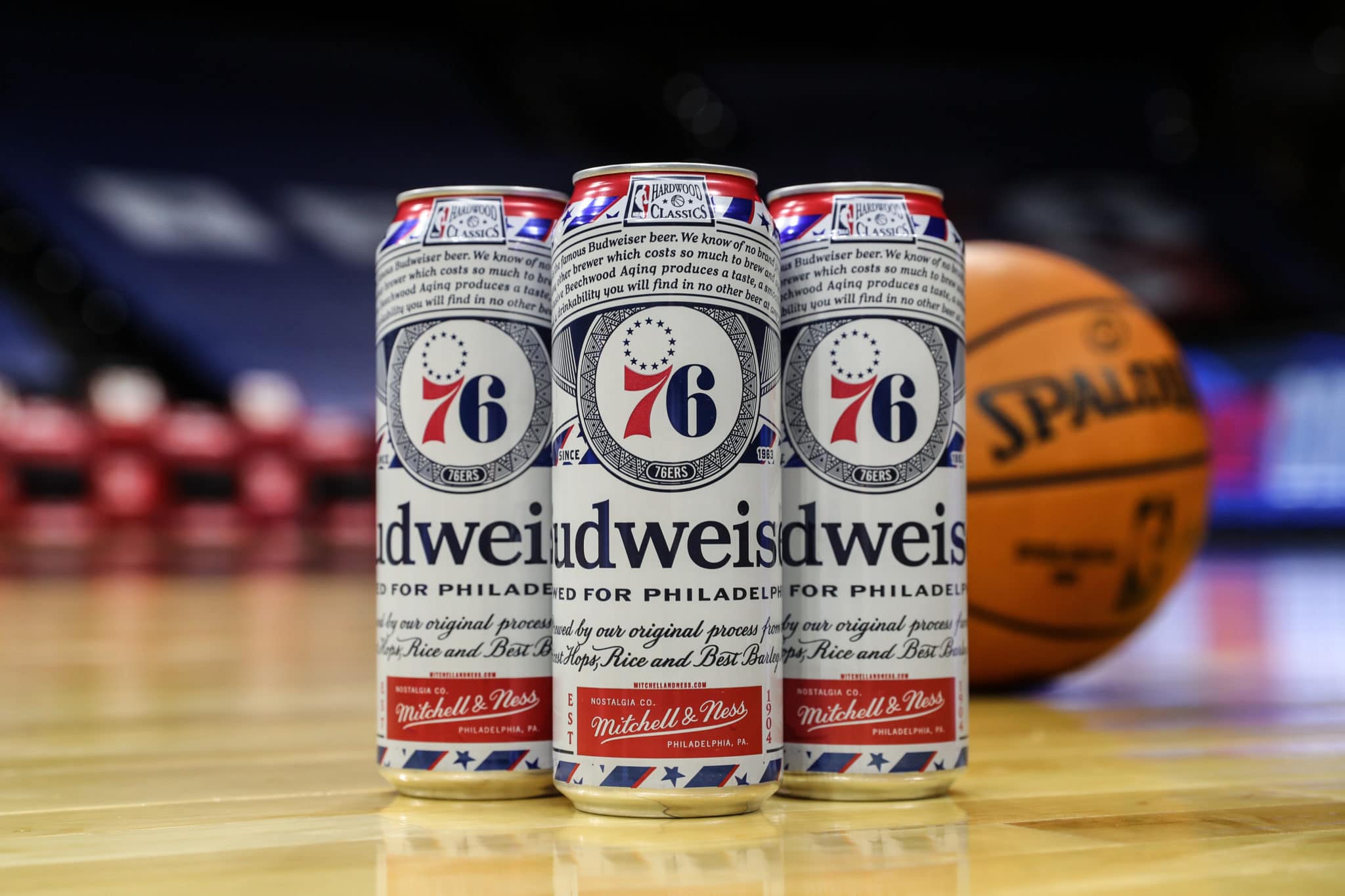 Budweiser Releases Limited-Edition 76ers Vintage Cans - Crossing Broad