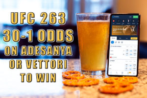 fanduel sportsbook ufc 263 30-1 odds promo