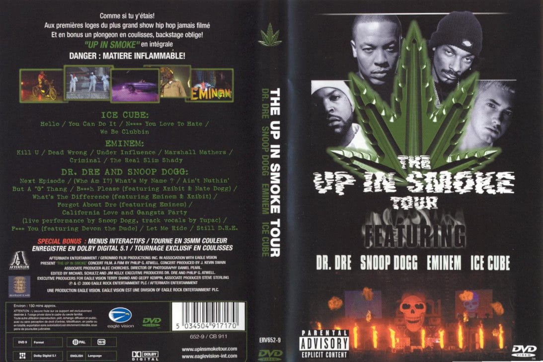 ミュージック THE UP IN SMOKE TOUR Amazon.com: The Up in Smoke Tour : Ice Cube, Dr. Dre, Eminem