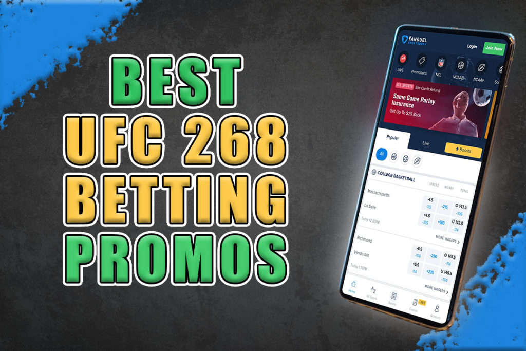 Best UFC 268 Betting Promos