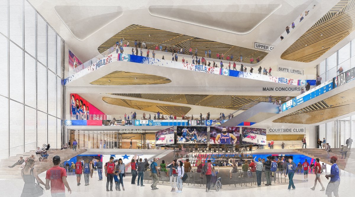 Sixers Release New Arena Renderings - Crossing Broad