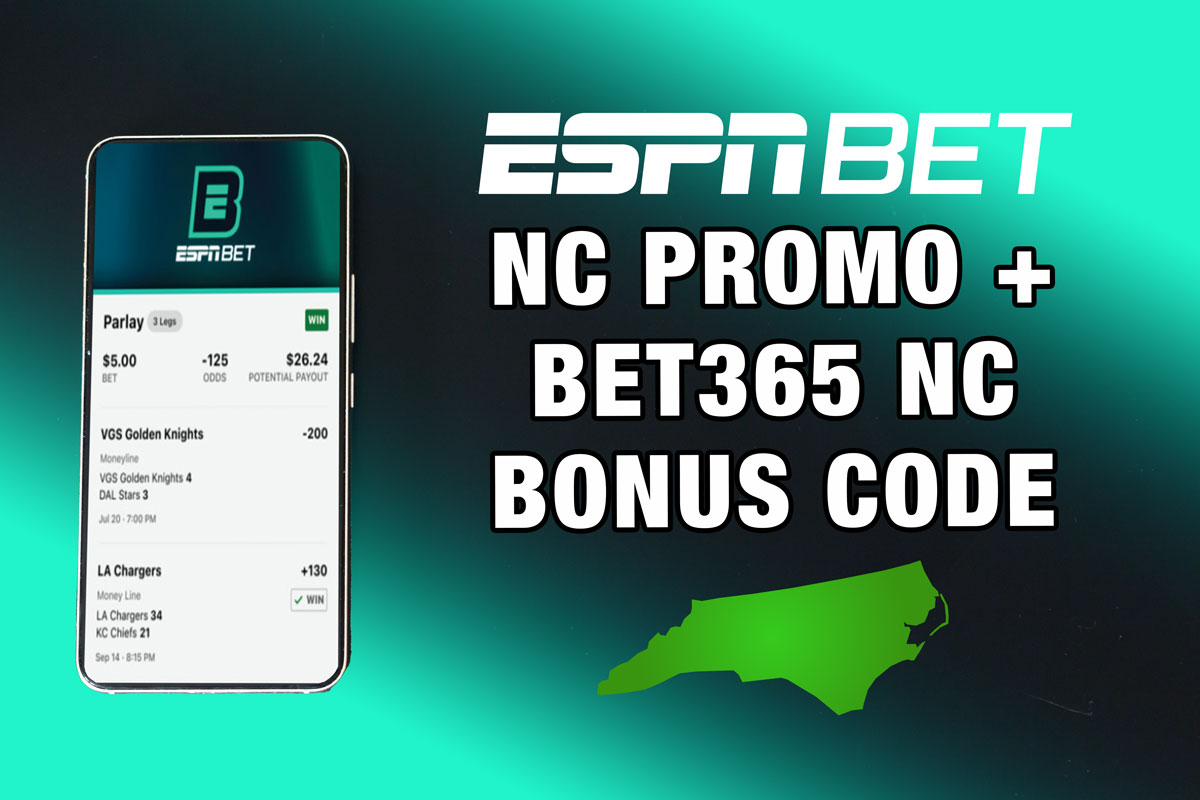 ESPN BET NC promo + bet365 NC bonus code: $1,200 in Weekend Bonuses ...