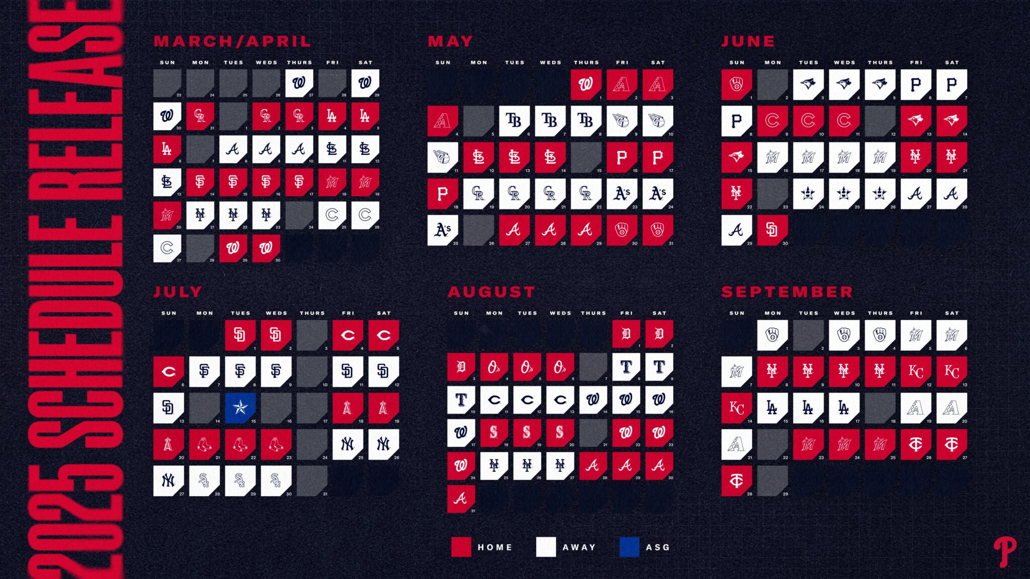 Phillies Schedule August 2027