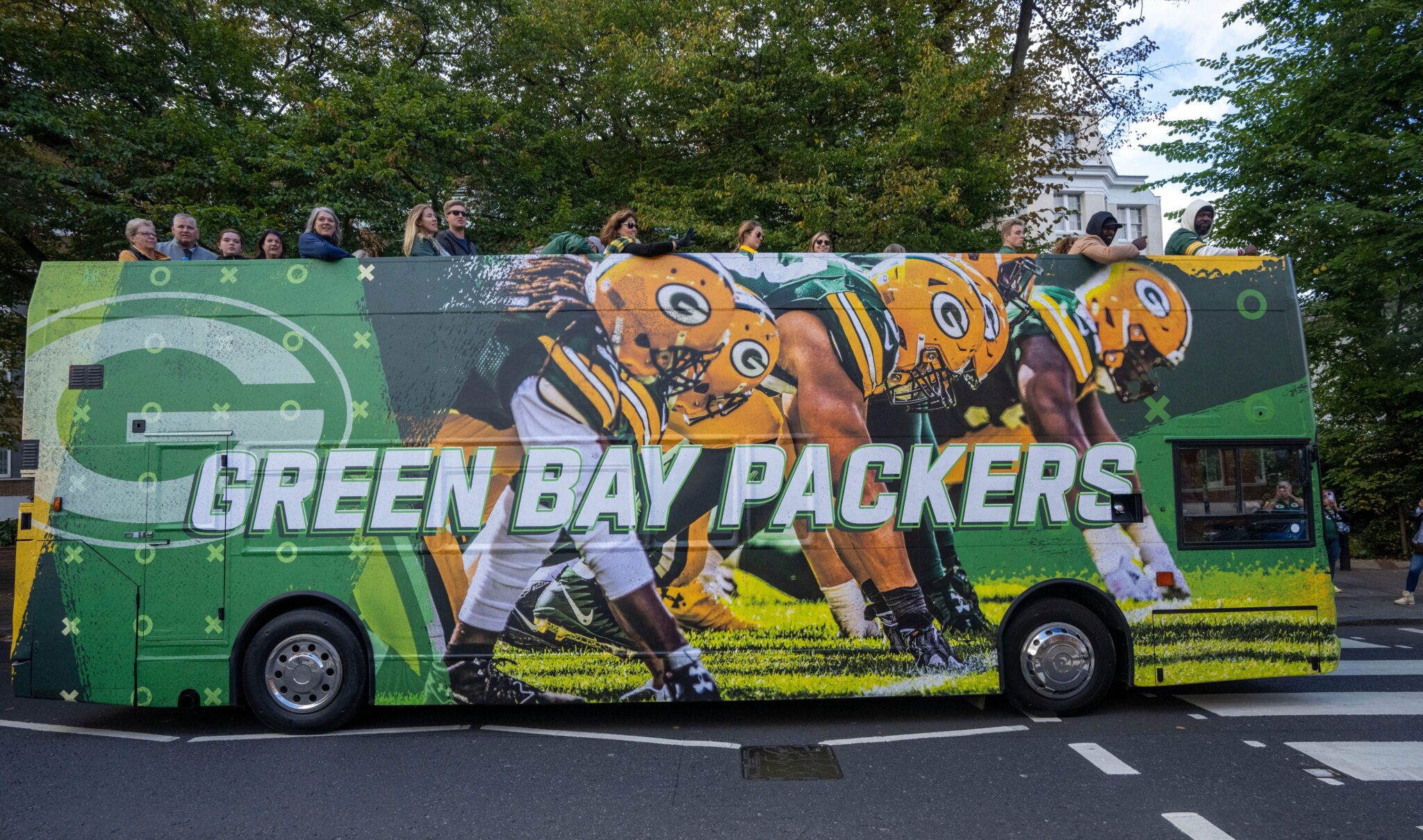 Packer Bus The Packers Will Have a Hellish, Two-Hour Commute to the Sao Paulo Game ...