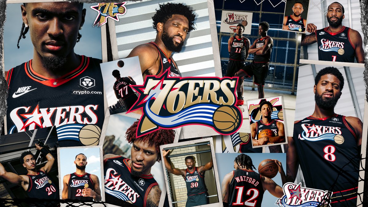 The Iverson-Era Black Sixers Jerseys are Officially Official