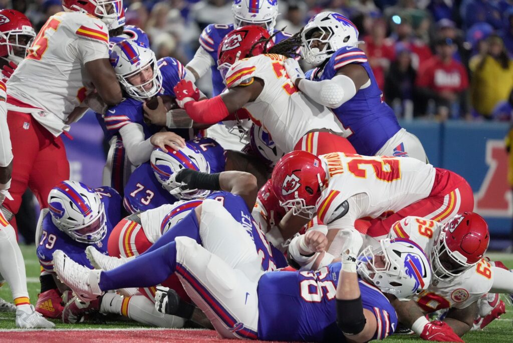 Josh Allen Tush Push