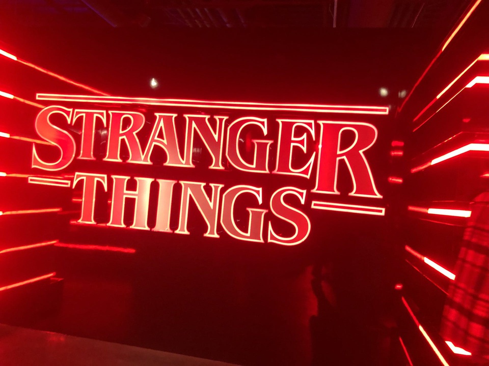 The Stranger Things: The Official Store in Las Vegas, Nevada, offers customers an immersive shopping experience with fictional Hawkins, Indiana, settings.