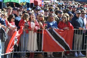 Ole Miss fans tailgate before the Ole Miss vs. Tulane College Football Playoff game in Oxford, Miss. on Saturday, December 20, 2025.