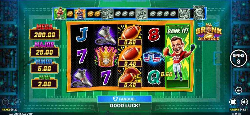 All Gronk, All Gold slot image