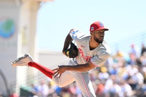 Christopher Sanchez is on the bump today for the Phillies.