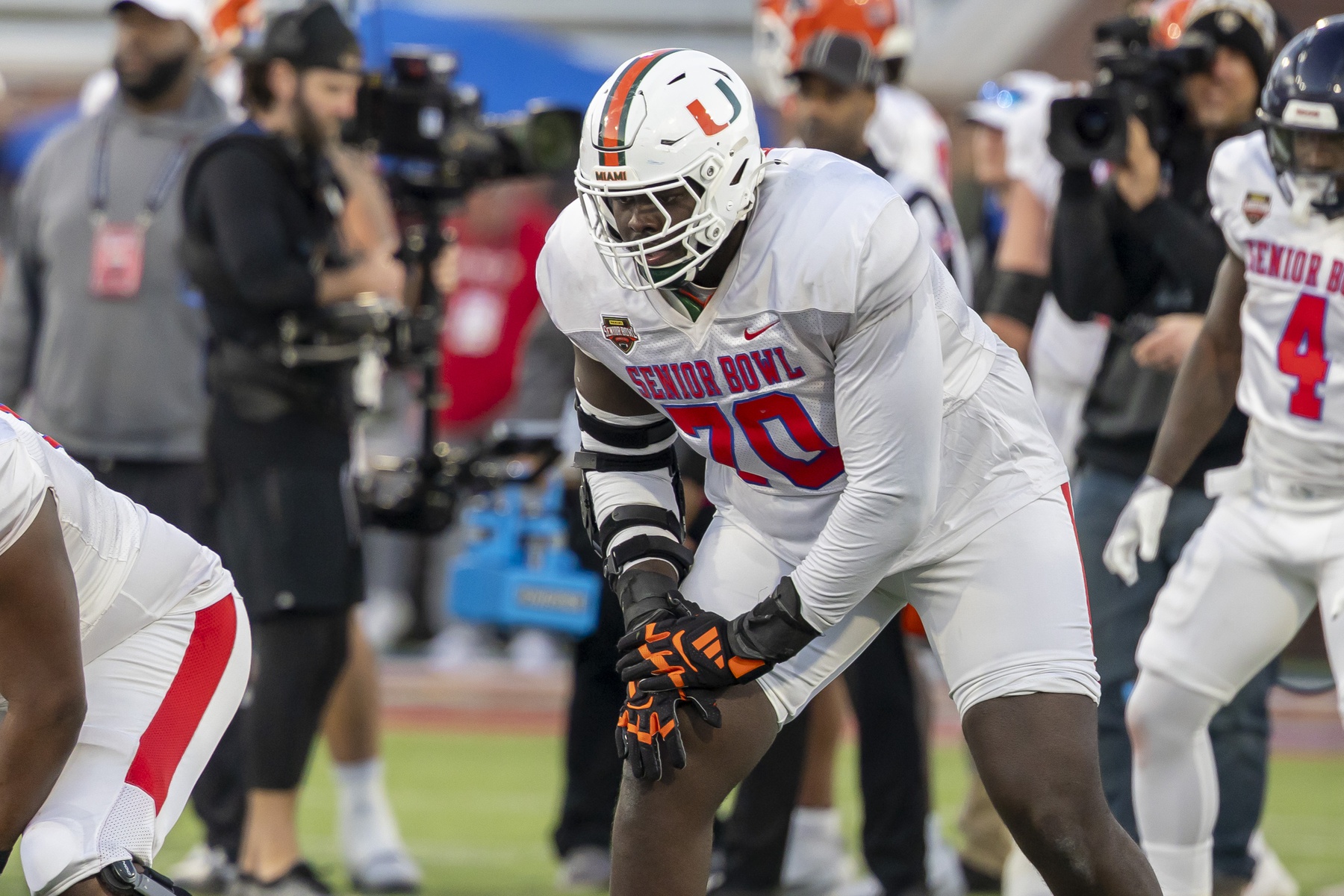 Eagles Draft a Humongous Big Tackle Out of Miami