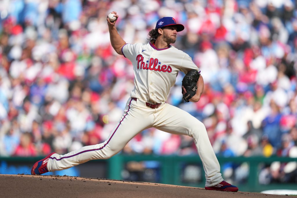 Aaron Nola is on the bump today for the Phillies at Colorado.