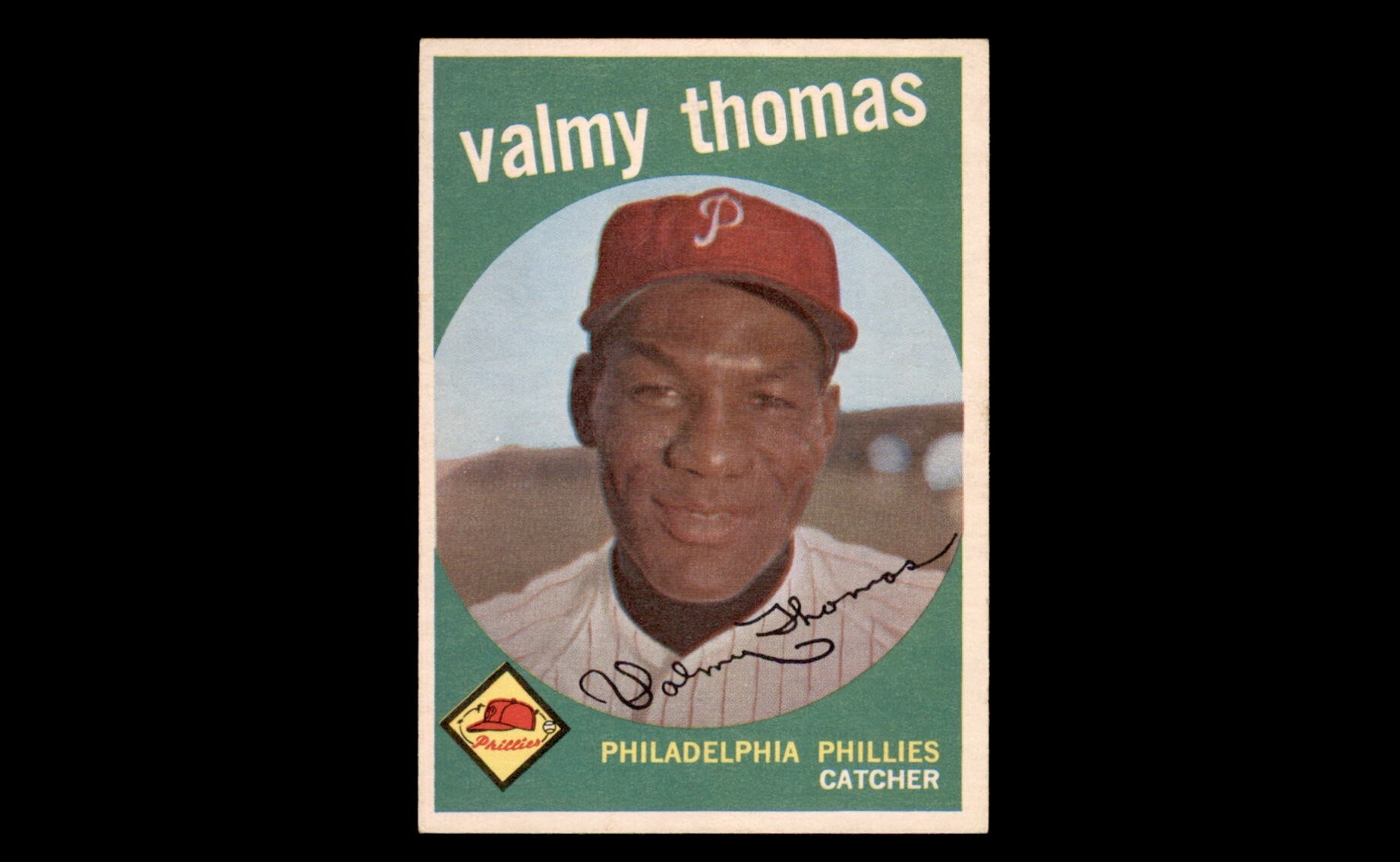 Random Philadelphia Phillie of the Day: Valmy Thomas - Crossing Broad