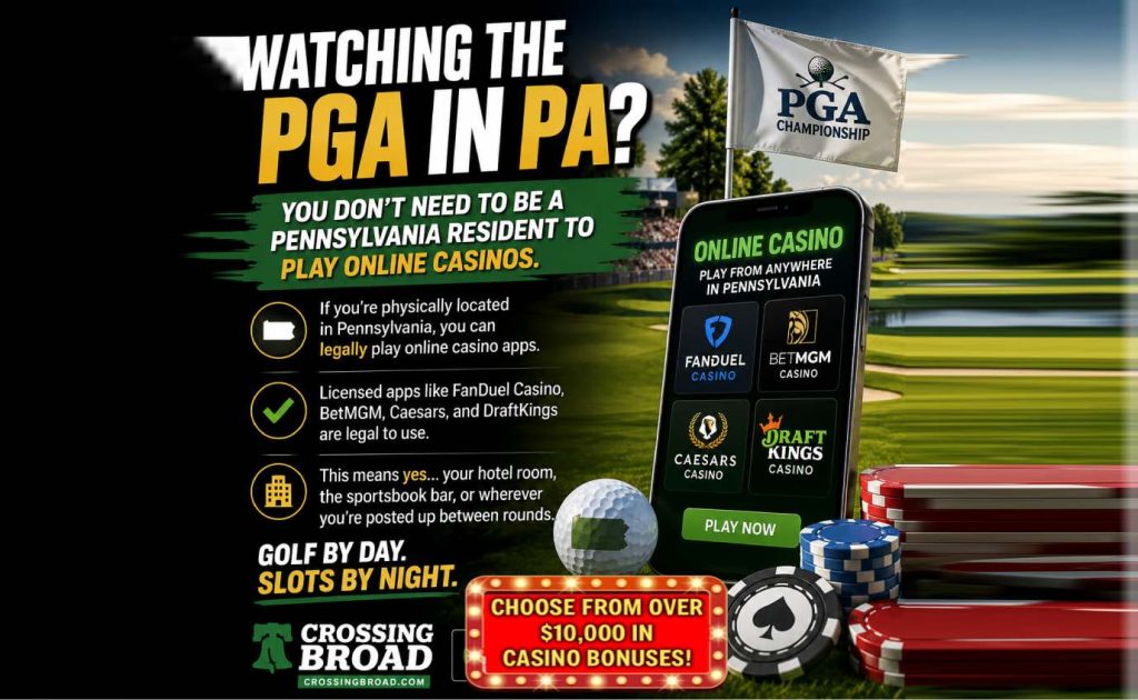 pa online casino bonus PGA