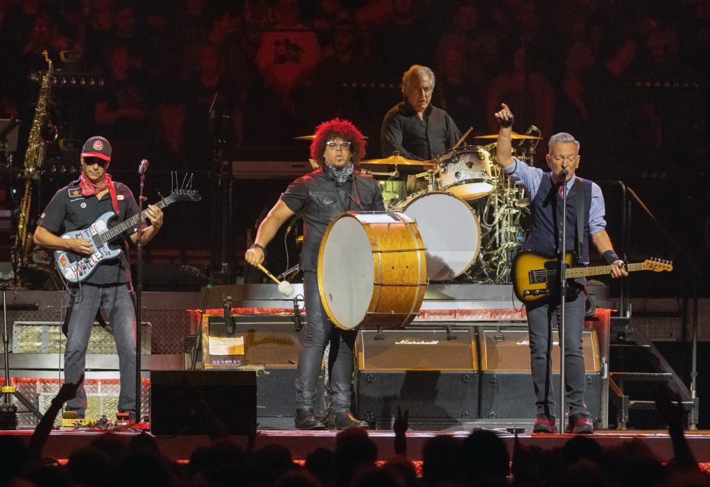 Bruce Springsteen brings the Land of Hope and Dreams Tour to the Xfinity Mobile Arena in Philadelphia Saturday evening May 30, 2026.