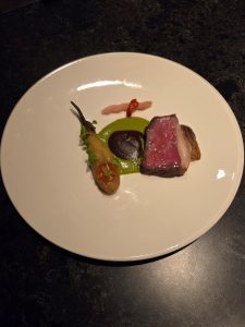 Emelina's dry-aged Florida beef dish typifies chefs Osmel González and Camila Salazar's locavore bent, which resulted in Michelin's Green Star for EntreNos, their former restaurant.