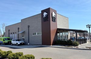 The Taco Bell at Elton Plaza in Freehold Township on Route 9.