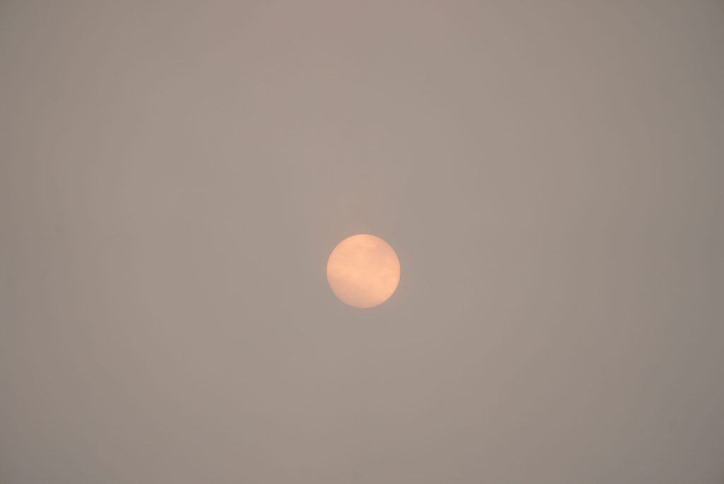 Smoke from wildfires in Canada have made their way into the Rochester area July 15, 2026.
