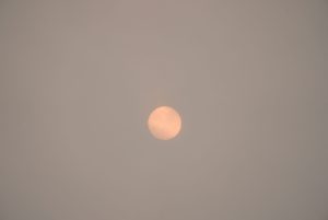 Smoke from wildfires in Canada have made their way into the Rochester area July 15, 2026.
