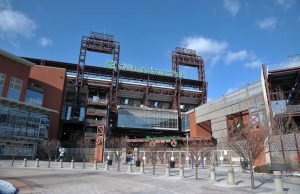 Jan 9, 2010; Philadelphia, PA, USA; General view of the exterior of Citizen's Bank Park, the home baseball field of the MLB franchise Philadelphia Phillies.