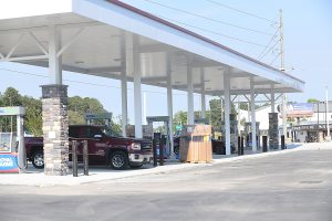 Construction continues on a new Royal Farms gas station being built at 2811 Ocean Highway West in Shallotte.