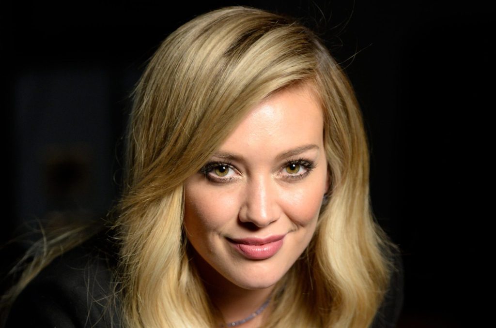 Hilary Duff poses for the camera as she promotes Breathe In. Breathe Out, her fifth studio album, on June 16, 2015. She's also starring on the show Younger, which just had its season finale.