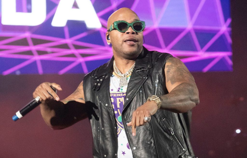 The inaugural Pensacola Mardi Gras Mambo rocked at the Pensacola Bay Center on Friday, Jan. 26, 2024. The Mardi Gras-themed concert featured Hip-Hop artist Flo Rida, a New Orleans-style second-line marching band, and Mr. Big and Rythm Sisters.