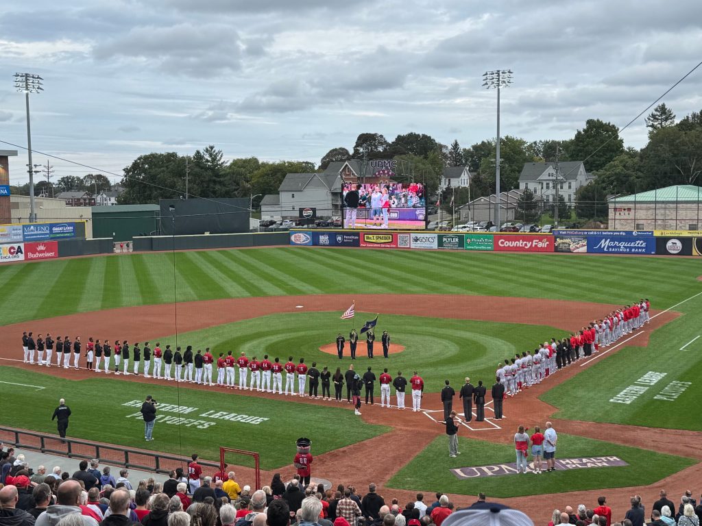 Erie SeaWolves play the Reading Fightin' Phils in Game 1 of the Eastern League Championship Series.