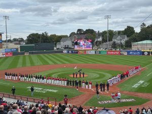 Erie SeaWolves play the Reading Fightin' Phils in Game 1 of the Eastern League Championship Series.