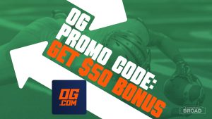 OG Promo Code BROAD Redeems New $50 Bonus For Week 8 College Football Trades