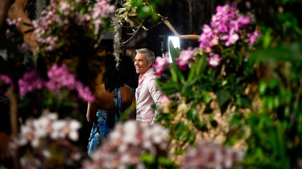 Meteorologist Adam Joseph attends the 2026 PHS Philadelphia Flower Show's members' preview day held at the Pennsylvania Convention Center in Philadelphia, PA on Friday, Feb. 27, 2026. The 2026 PHS Philadelphia Flower Show runs February 28 - March 8, 2026.