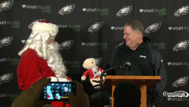 Report (Not Satire): Chip Kelly May Have Been Fired Partly Because He Ruined Jeffrey Lurie’s Holiday Party