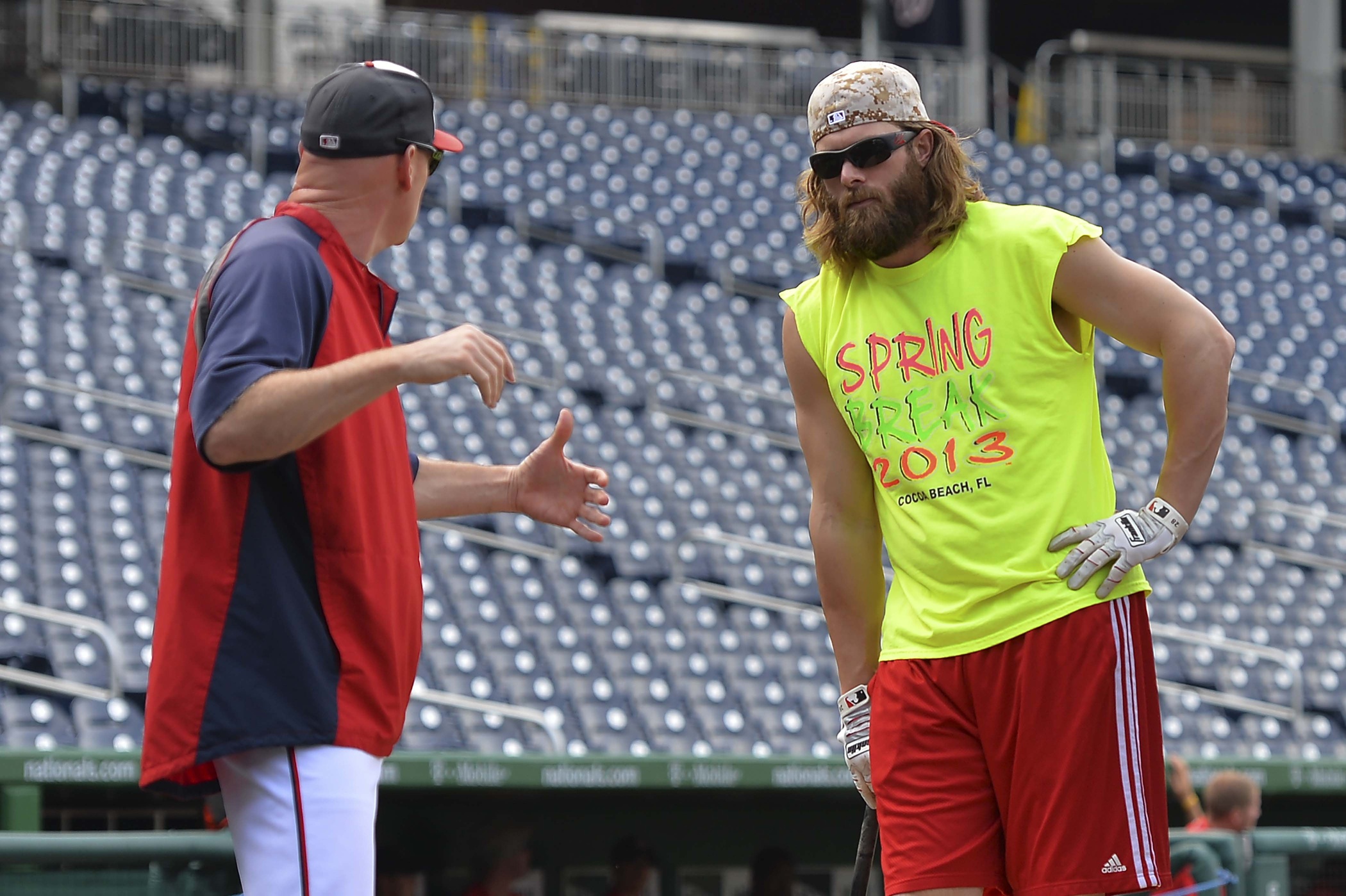 Jayson Werth Wore an Awesome Shirt During Batting Practice Last Night -  Crossing Broad