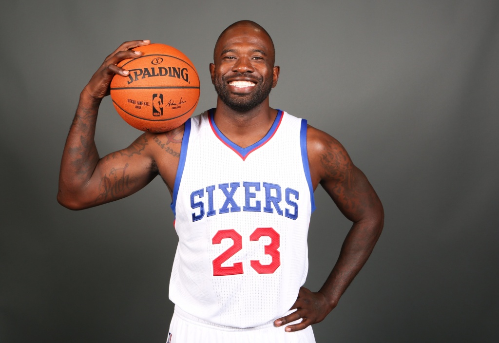 This is the face of the last 30-year-old on the Sixers roster. Photo Credit: Bill Streicher-USA TODAY Sports