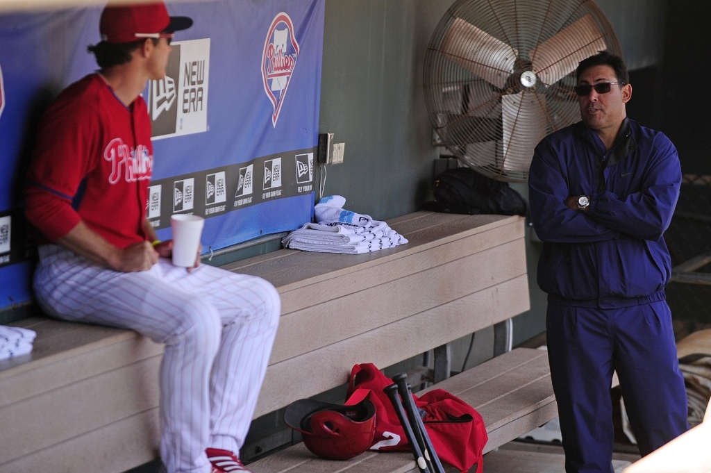 "Hey, who signed your paycheck?" Photo credit: David Manning-USA TODAY Sports