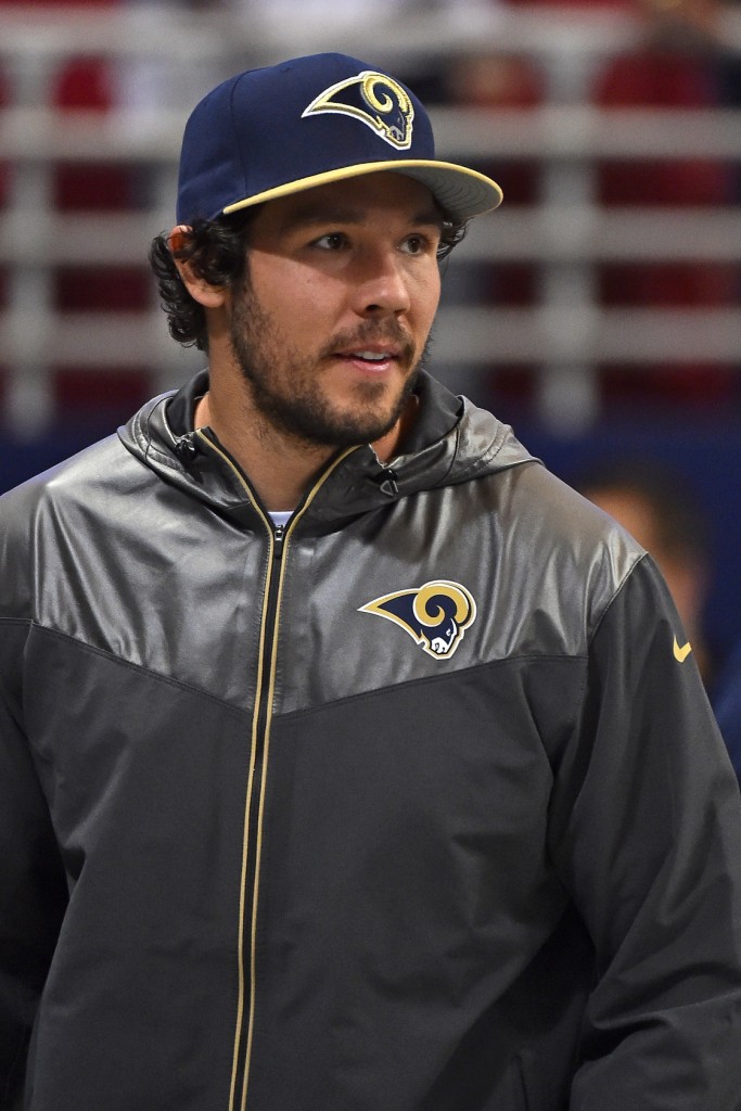 When this was taken, in November, Sam Bradford was considering retirement... today he is the Eagles' starting quarterback. Photo credit: Jasen Vinlove-USA TODAY Sports
