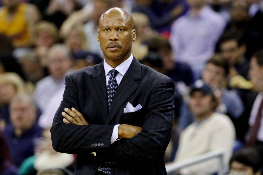 Every picture of Byron Scott looks like this.  Derick E. Hingle-USA TODAY Sports