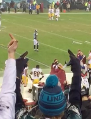 DeSean Jaccson Taunts Fans