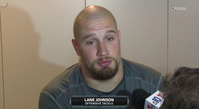 Jason Kelce Agrees with Me on Lane Johnson Being a Big Baby