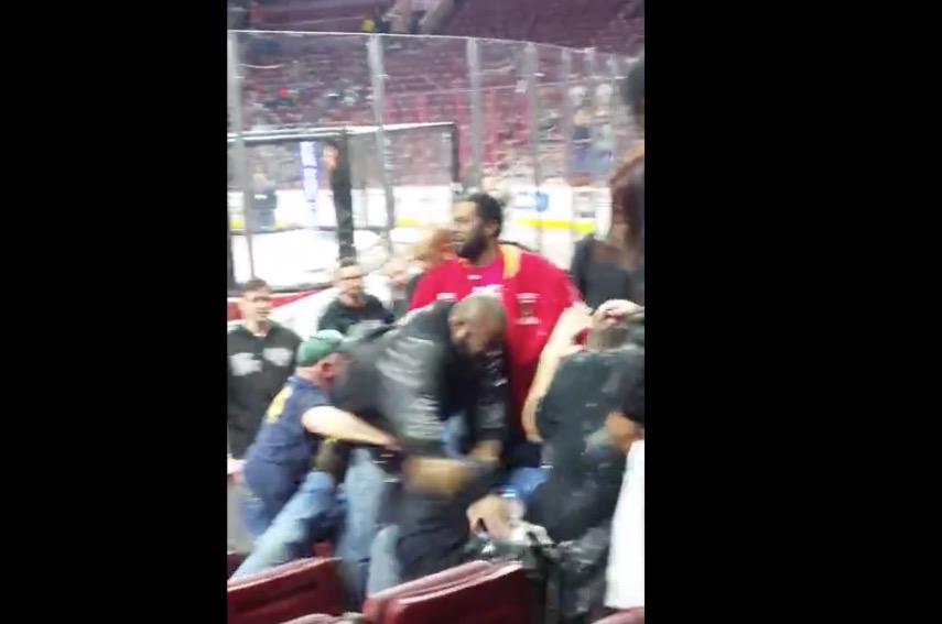 UPDATE: An Up-Close View of the Brutal Wing Bowl Fight