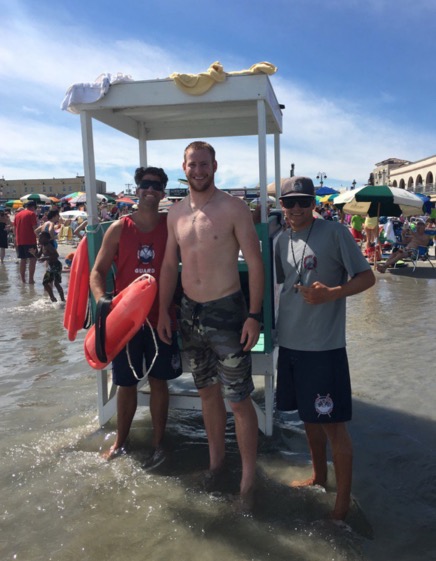What the Hell Was Carson Wentz Doing on the 9th Street Beach in Ocean City?